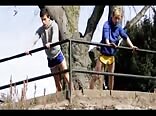 Gay workout videos: muscle & cock action