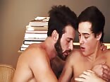 Twink won't nap, daddy pounds bareback