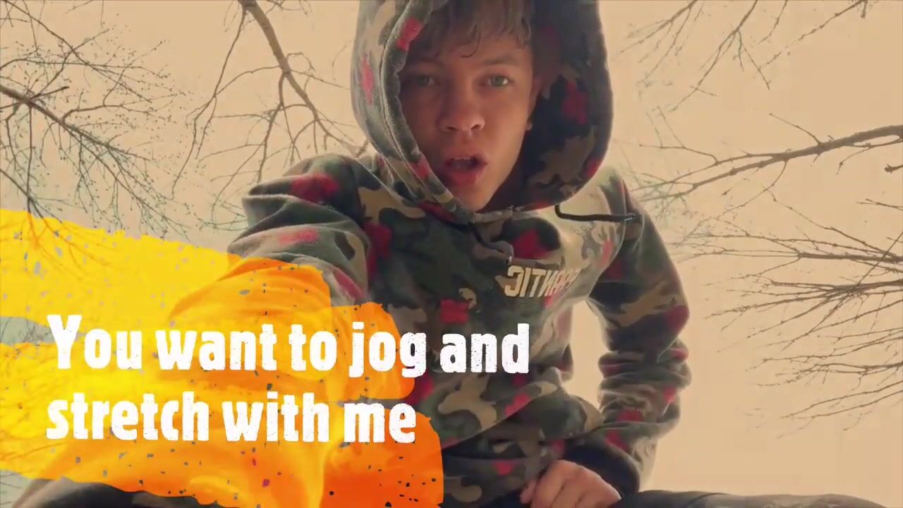 You want to jog and stretch with me boys porn outdoors