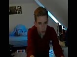Smooth young boy jerks off for cute friend