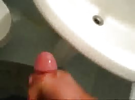 Young boy feet&cum