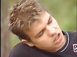 Young boys have sex outdoor hard pounding