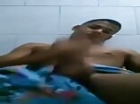 Big dick brazilian youngster cumming hard