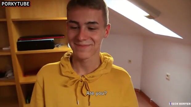 Young str8 twink fucked raw for cash