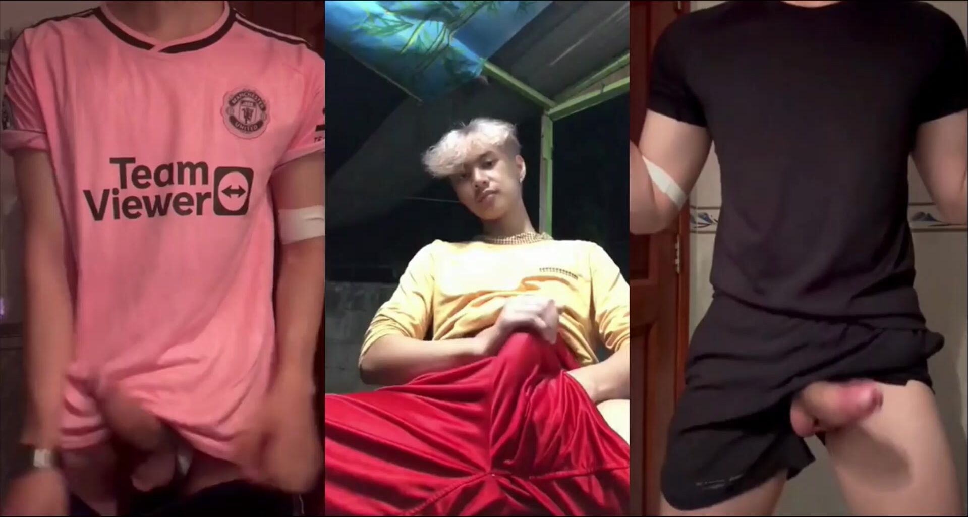 Thai soccer boys jerk off