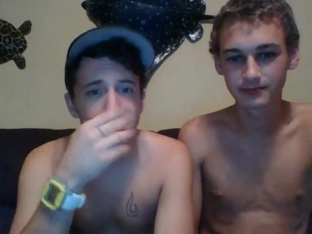Young twink boys cam fun