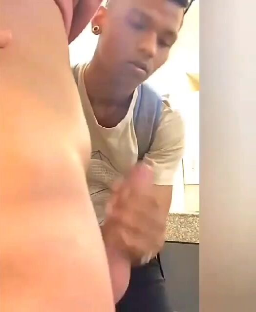 Restroom encounter with zac
